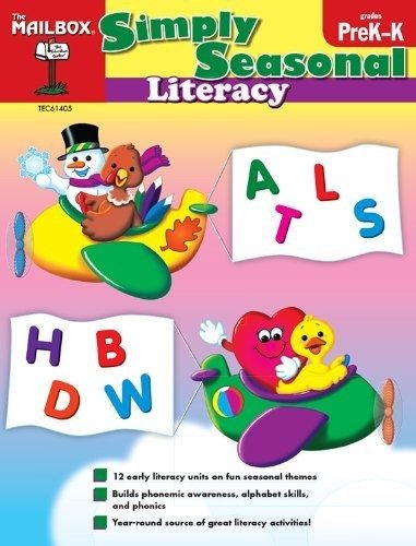 Simply Seasonal Literacy by The Mailbox Books Staff
