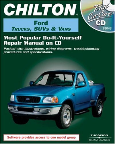 Total Car Care CD-ROM: Ford Trucks, SUVs & Vans, 1986-2000 Retail Box (Chilton Total Car Care) by Chilton