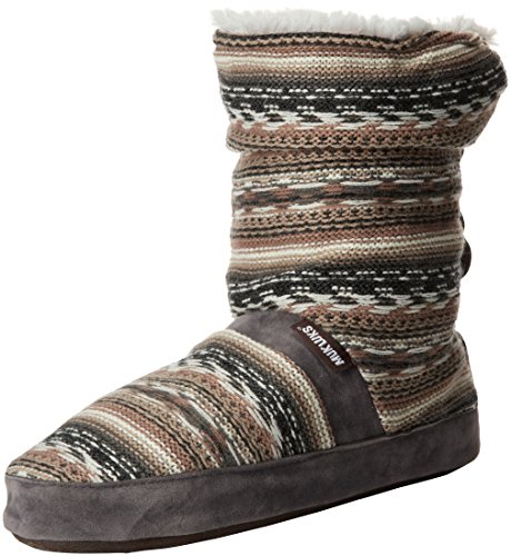 Muk Luks Women's Jenna Shades Scrunch Slipper Boot