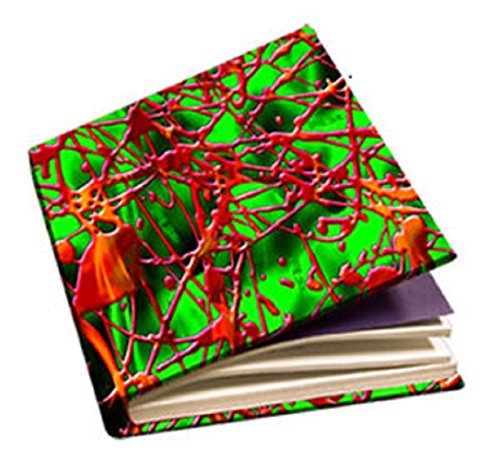 The Original Book Sox - 3D - Stretchable Fabric Book Cover - Red Paint Splashes - Jumbo Size