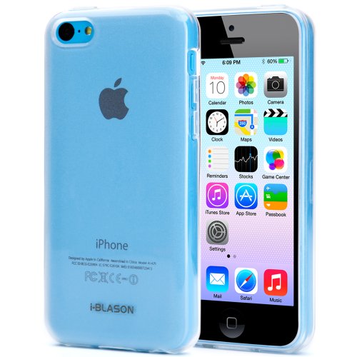 iPhone 5c Case, i-Blason SoftGel Flexible TPU Case AT&T Verizon Sprint T-Mobile and All Carriers for Apple iPhone 5C (Frost Clear)