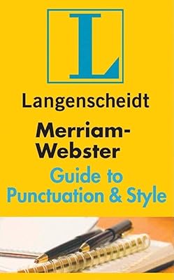 Merriam-Webster Guide to Punctuation & Style