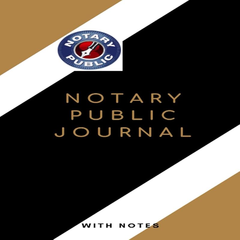 Black Notary Book: With Note Pages by C. E. Comfort