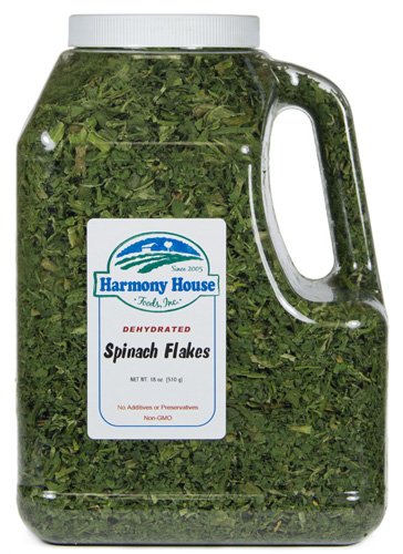 Algopix Similar Product 5 - Harmony House Foods Dehydrated Spinach