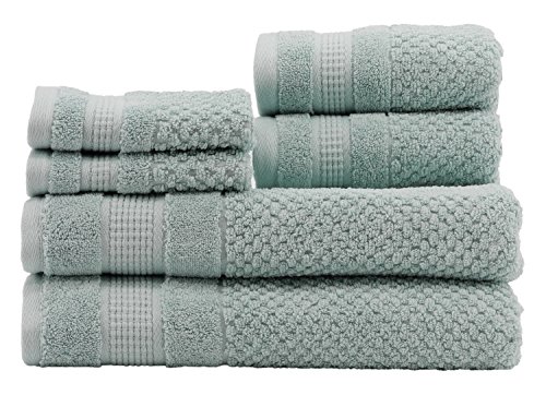 Algopix Similar Product 8 - Caro Home Pebble 6 Piece Bath Towel