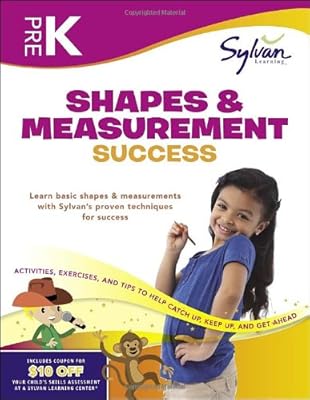 Pre-K Shapes & Measurement Success (Sylvan Workbooks) (Math Workbooks)