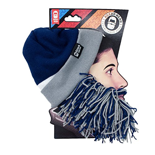 Algopix Similar Product 12 - Beard Head Tailgate Beard Beanie  Navy