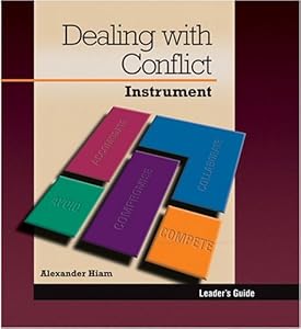 Dealing with Conflict: Instrument (Leader's Guide) with cd by Alexander Hiam