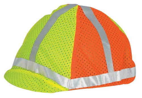 

ML Kishigo 2871 Polyester 2-Tone Hard Hat Cover, Lime/Orange