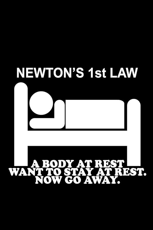 Newton's 1st Law. A Body at rest wants to stay at rest. Now go away.: 110 Game Sheets - 660 Tic-Tac-Toe Blank Games | Soft Cover Book for Kids for ... pages | 6 x 9 in | 15.24 x 22.86 cm | Sin by Mr. John Dong Miller