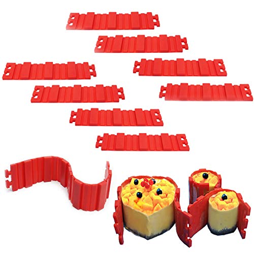 Algopix Similar Product 9 - Bake Snakes 8 PCS Silicone Cake Mold