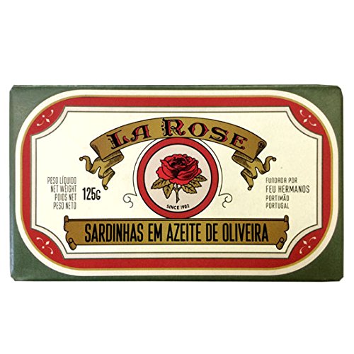 La Rose Sardines in Olive Oil 4.4 Oz