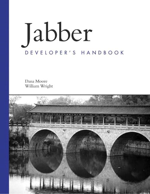 Jabber Developer's Handbook by Dana Moore