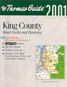 Thomas Guide 2001 King County: Street Guide and Directory