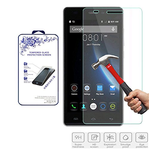 For Doogee x5 Tempered Glass,Nacodex® 9H Hardness Premium Tempered Glass Screen Protector 0.3mm 2.5D (For Doogee x5)