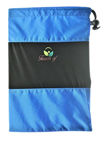 Algopix Similar Product 12 - TouchOf Shoe Sleeves - Set of 2 (Denim)