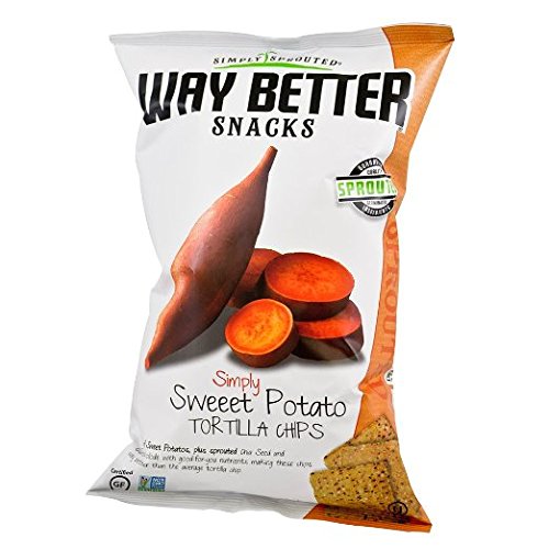 Way Better Snacks Simply Tortilla Chips Sweet Potato -- 5.5 oz