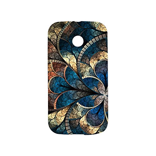 100 Degree Celsius Back Cover for Motorola Moto E 1st Gen (Designer Printed Multicolor)