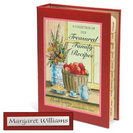 Algopix Similar Product 7 - Family Recipes Personalized Journal