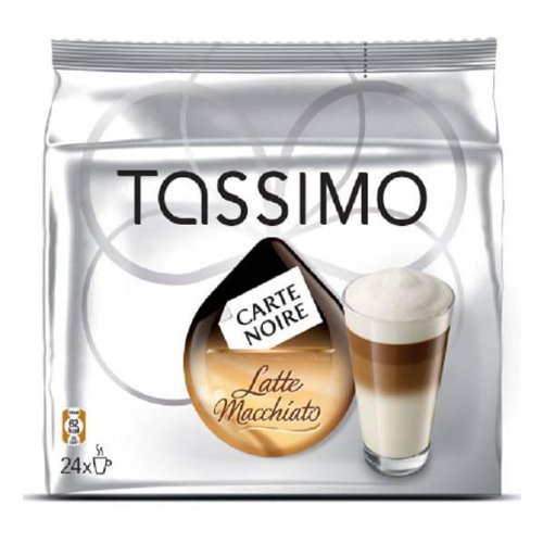 Tassimo Carte Noire Latte Macchiato, 16 T-discs (8 Servings) by Tassimo