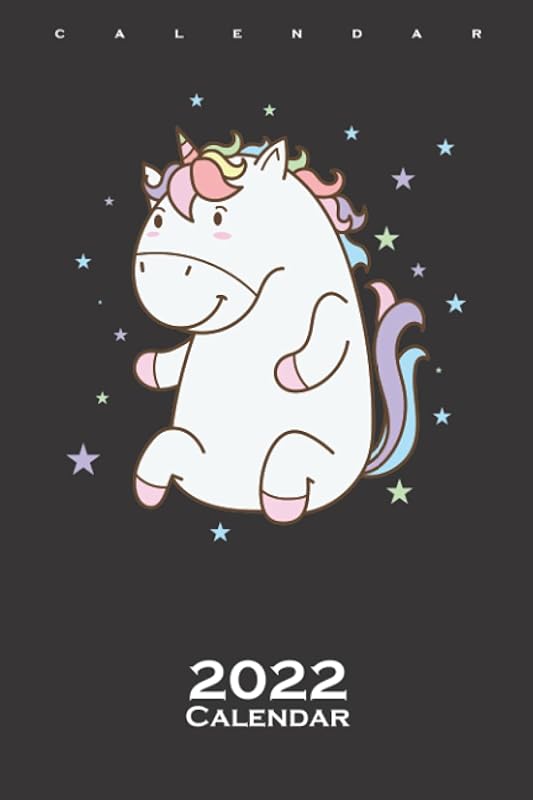 Fantasy Horse thick cuddly Unicorn Calendar 2022: Annual Calendar for Fans of the Fantasy Animals by Diego Steiger