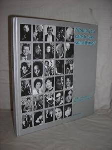 WOULD YOU CARE TO SAY SOMETHING?: THE STORY OF SUCCESSFUL MUSIC SOCIETY. (SIGNED). by N. Keith. Scott