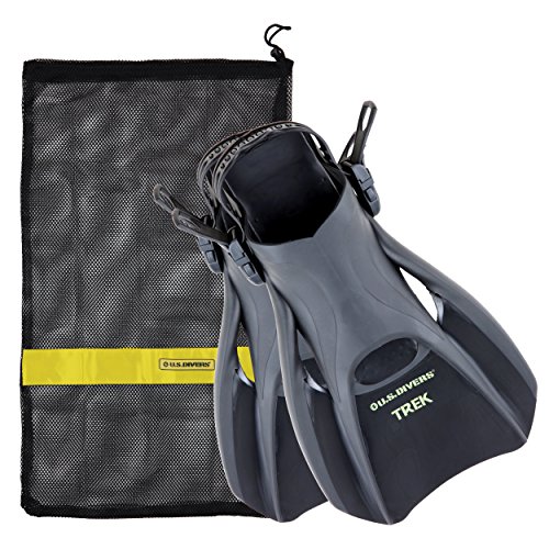 Algopix Similar Product 12 - US Divers Trek Travel Fin With Mesh