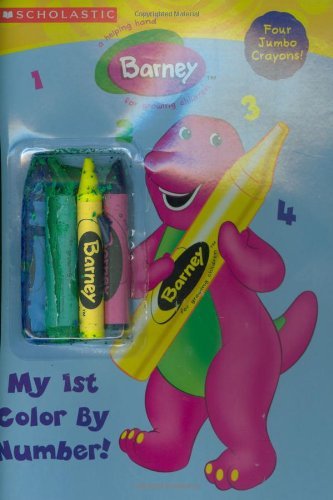 Barney My First Color By Numbers: My 1st Color By Number! by Tracey West