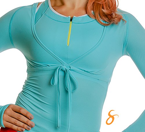 Algopix Similar Product 10 - Tech V Top (X-Small, Turquoise)