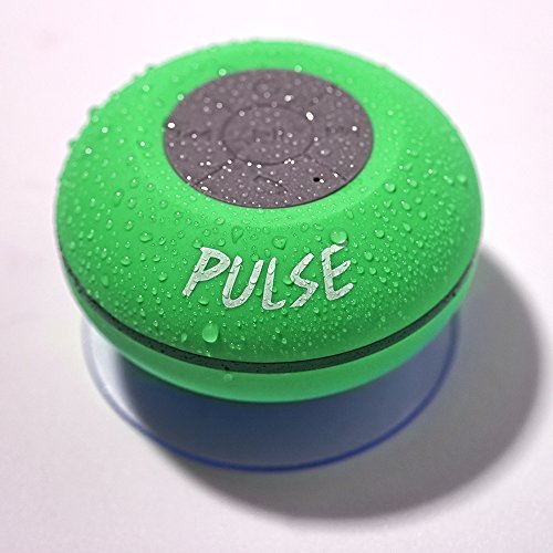 

PULSE! The Next Evolution In Sound - Waterproof Bluetooth Shower Speaker - LED Wireless Portable Audio Player - Lifetime Guarantee