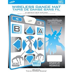 Wii Wireless Dance Mat with Foam Pad