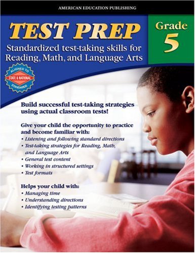 AEP Test Prep, Grade 5 by Carson-Dellosa Publishing