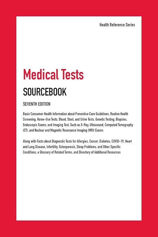 Health, Medical Tests, Sourcebook (Health Reference) by James Chambers