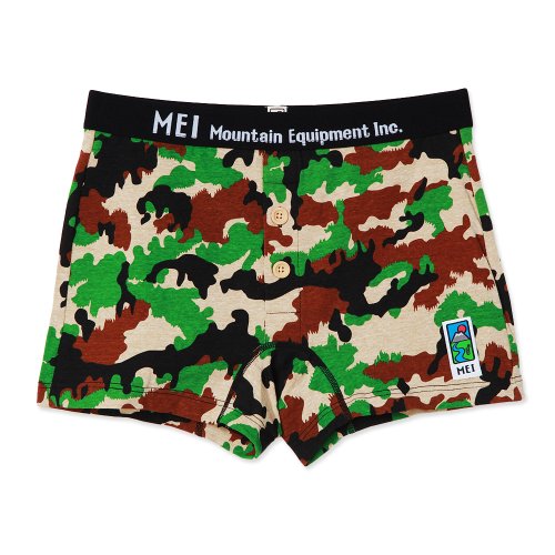 (エムイーアイ)MEI カモフラボクサーパンツ/メンズ PMBN106Z 070 ブラック M