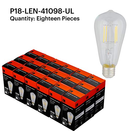 Algopix Similar Product 15 - Lenawee P12LEN41098UL 4W ST64 E26
