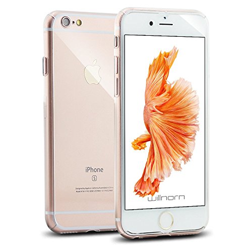 iPhone 6S Case, Willnorn® [Norn One] Ultra Thin Full Body Coverage Protection Hard Slim iPhone 6s Case with Tempered Glass Screen Protector for Apple iPhone 6 / 6s 4.7