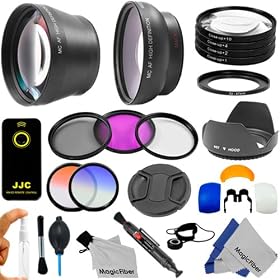 Complete 67MM Kit for Nikon DSLR D7000,D90,D80,D70,D70s