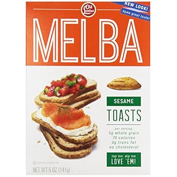 old london melba toast sesame -- 5 oz