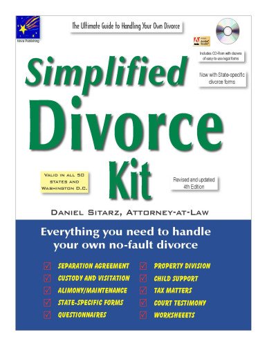 Simplified Divorce Kit: The Ultimate Guide to Handling Your Own Divorce by Daniel Sitarz