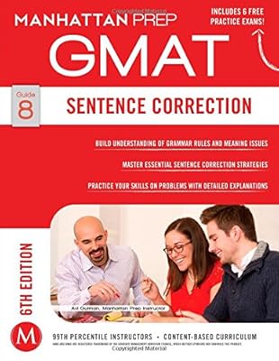 GMAT Sentence Correction