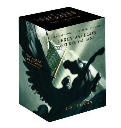 Percy Jackson pbk 5-book boxed set by Rick Riordan