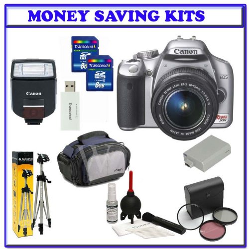 Black Friday Canon EOS Rebel XSi (a.k.a. 450D) SLR Digital Camera Kit