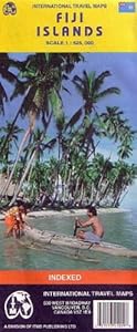 Fiji Travel Reference Map: 1:525,000