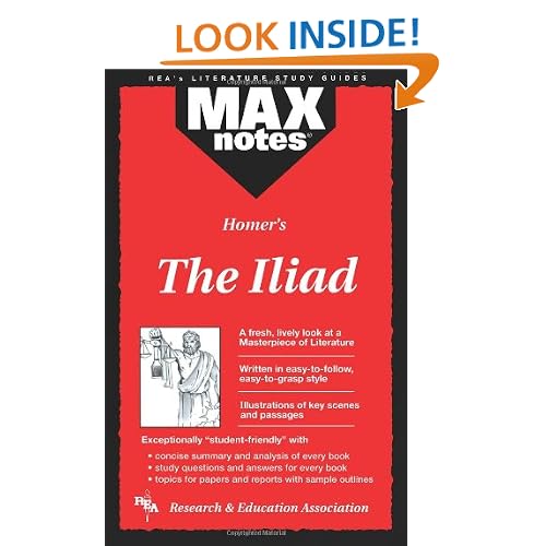 Iliad, The (MAXNotes Literature Guides)
