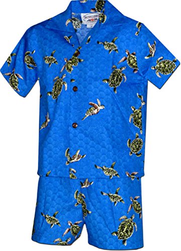 Algopix Similar Product 7 - Pacific Legend Boys Turtle Hawaiian