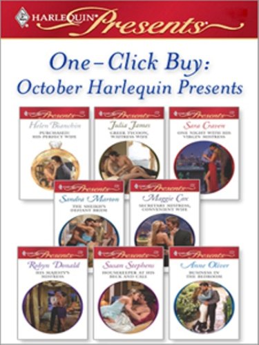One-Click Buy: October Harlequin Presents by Robyn Donald