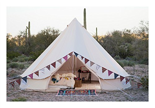 Stout Bell Tent 100% Cotton Canvas 4M 5M