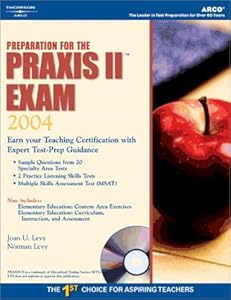 Prep for PRAXIS: PRAXIS II W/CD 2004