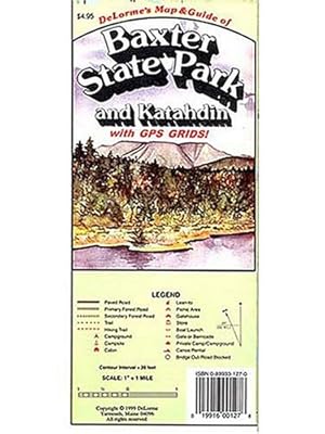 Baxter State Park/Katahdin Map