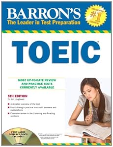 Barron's TOEIC with 4 Audio CDs